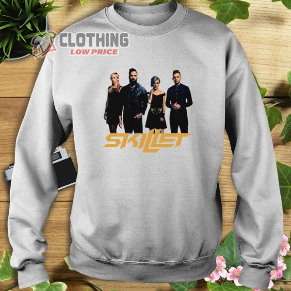 Skillet Tour 2023 Setlist Sweatshirt, New Art Design Tour Of Skillet Shirt, Skillet Comatose Album Gift  For Fan