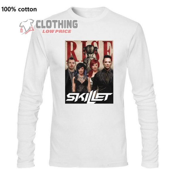 Skillet Tour 2023 Setlist Sweatshirt, Skillet Concert Europe Shirt, Skillet Comatose Album Sweatshirt Gift For Fan, Rock Resurrection Tour Merch