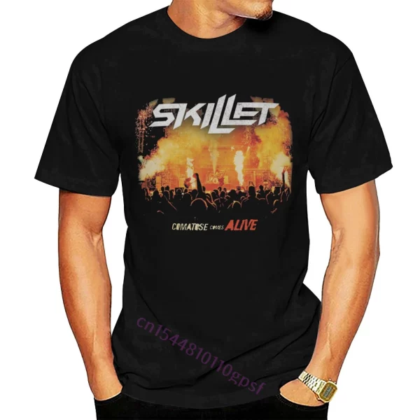 Skillet Tour 2023 Setlist T- Shirt, Skillet Concert Europe T- Shirt, Skillet Comatose Album Gift For Fan