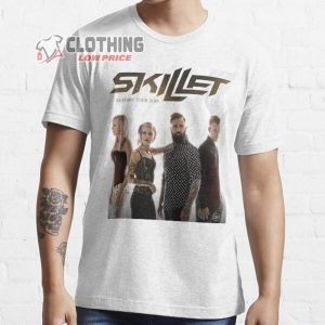 Skillet Tour 2023 Setlist T- Shirt, Skillet Concert Europe T- Shirt, Skillet Concert Merch , Monster Song Skillet T- Shirt
