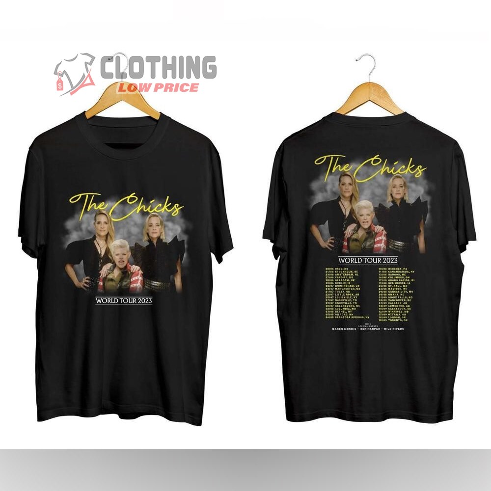 The Chicks Country Music Tour 2023 Merch, The Chicks World Tour 2023