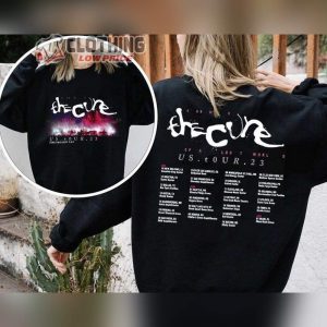 The Cure 2023 North American Tour Dates Merch, The Cure Shows Of A Lost World Us Tour 2023 T-Shirt, The Cure 2023 Tour Concert Shirt