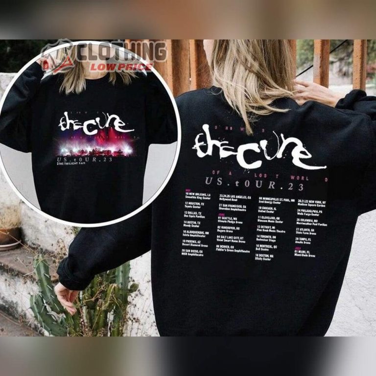 The Cure 2023 North American Tour Dates Merch, The Cure Shows Of A Lost