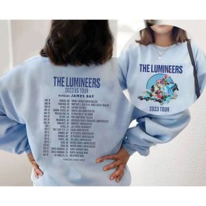 The Lumineers 2023 US Tour Dates Merch, The Lumineers 2023 US Tour With Special Guest James Bay T-Shirt