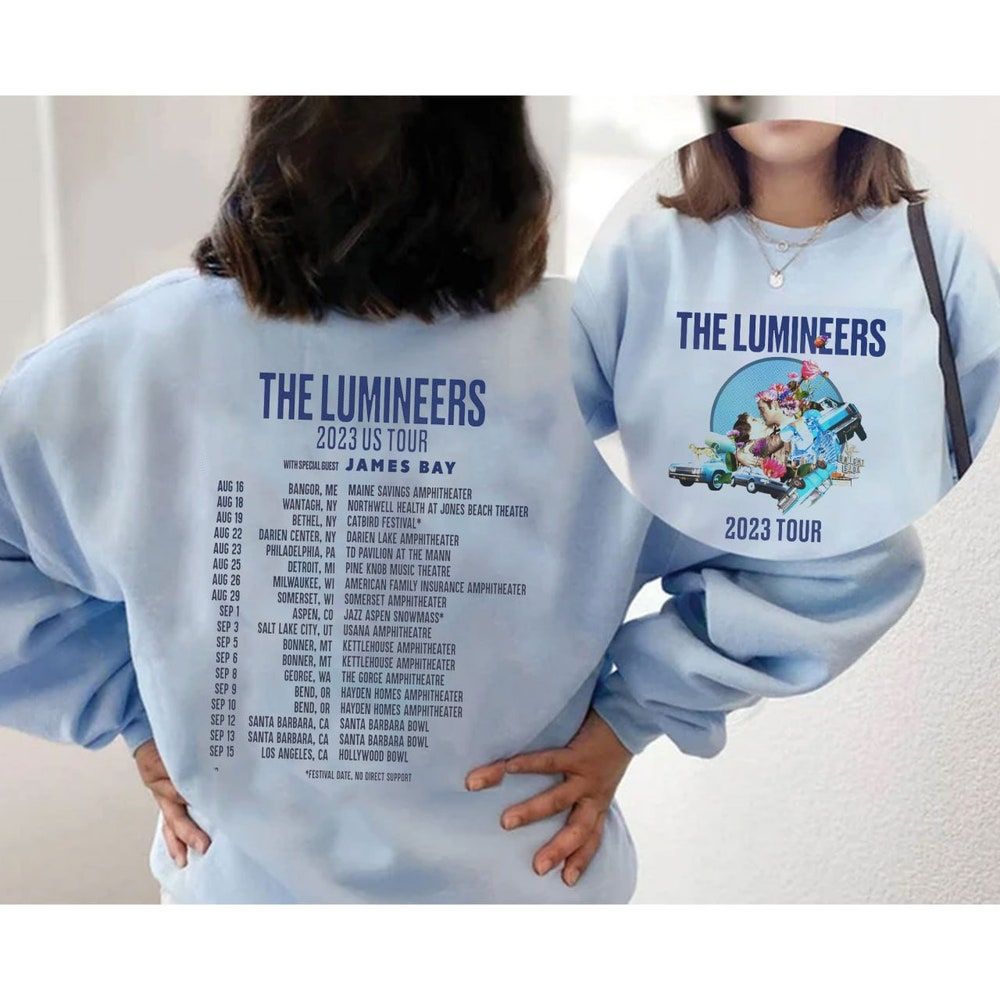 The Lumineers 2023 US Tour Dates Merch, The Lumineers 2023 US Tour With
