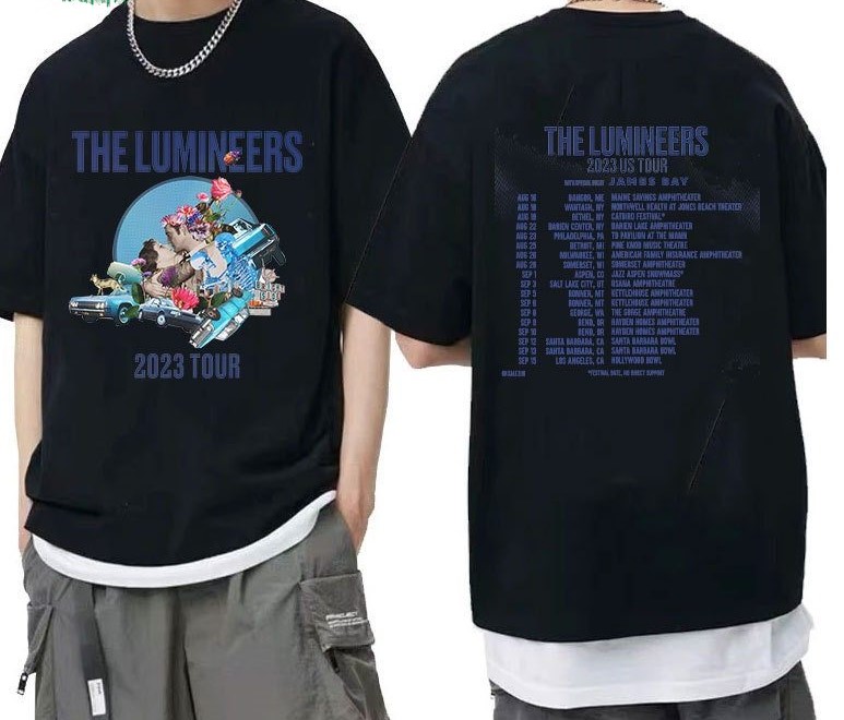 The Lumineers 2023 Us Tour Shirt, Lumineers Tour 2023 Usa Shirt ...