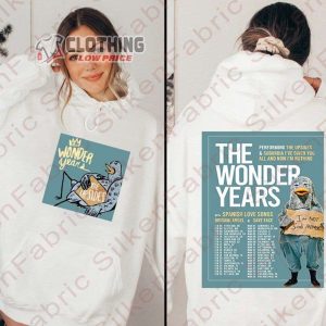 The Wonder Years Tour 2023 Merch The Wonder Years Band Shirt The Wonder Years World Tour 2023 Setlist T Shirt