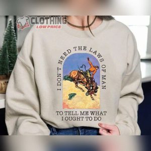 Tyler Childers Concert Tee, I Don’T Need The Laws Of Man Tyler Childers Tshirt, Tyler Childers Country Music Shirt