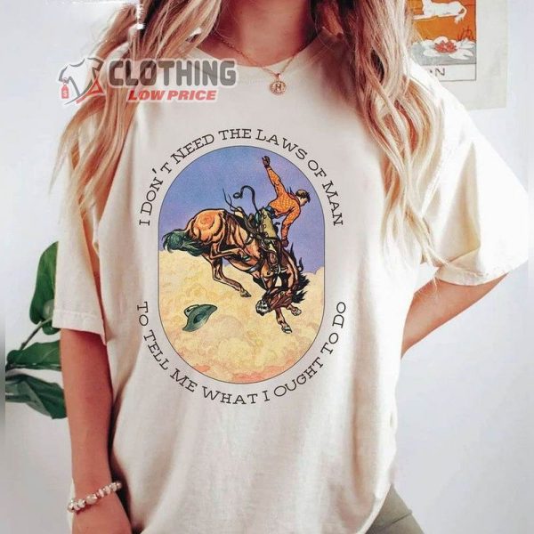 Tyler Childers Concert Tee, I Don’T Need The Laws Of Man Tyler Childers Tshirt, Tyler Childers Country Music Shirt