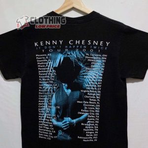 Vintage Kenny Chesney It Dont Happen Twice T Shirt Kenny Chesney Concert 2023 T Shirt Kenny Chesney 2023 Tour Dates Shirt Merch 3