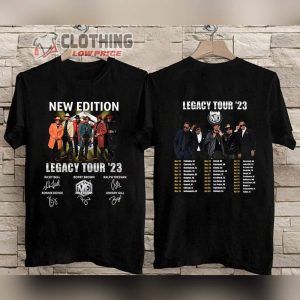 Vintage Legacy Tour New Edition Band Shirt New Edition Legacy Tour 2023 Shirt New Edition Vintage New Edition 90S Shirt1