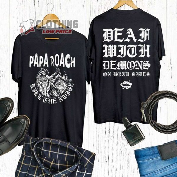 Vintage Papa Roach Rock Band T-Shirt, Papa Roach New Album Shirt, Papa Roach World Tour Shirt, Papa Roach Tour Shirt