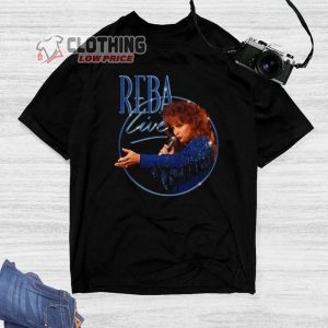 Vintage Reba Mcentire Singer Shirt Reba Mcentire Concert Shirt Reba Mcentire Live In Concert Merch Reba Mcentire Shirt