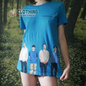 Weezer Blue Album Tracklist Shirt, A Little Bit Of Love Weezer Lyrics Shirt, Weezer Tour 2023 Shirt Gift For Fan