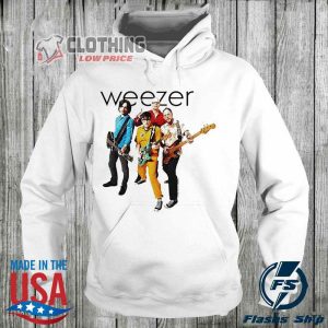 Weezer Tour 2023 Hoodie, Weezer Concert 2023 Sweatshirt, Weezer Pacific Daydream Shirt