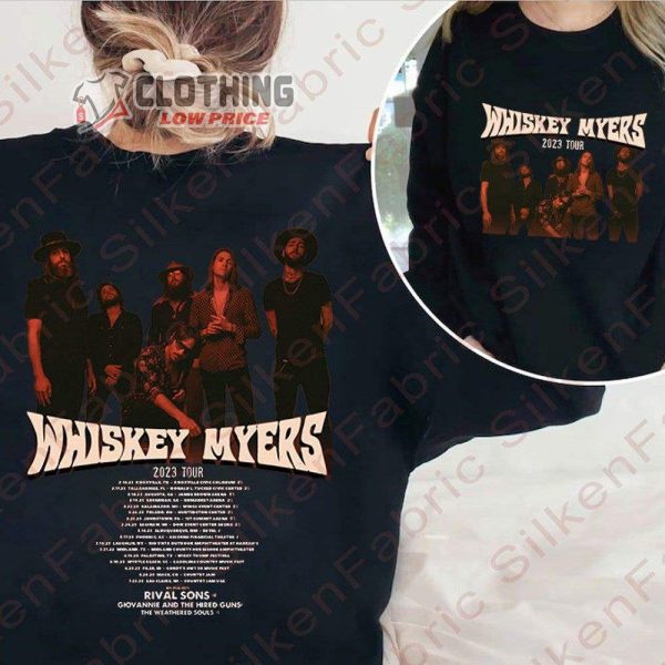 Whiskey Myers Tour 2023 Setlist Merch, Whiskey Myers Tour 2023 Shirt