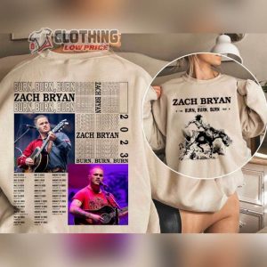 Zach Bryan American Burn Burn Burn Tour 2023 Shirt, Zach Bryan Tour 2023 Country Music Hoodie, Zach Bryan Rap Sweatshirt, Zach Bryan Album Merch