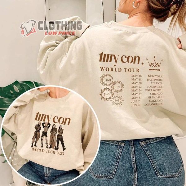 2023 Mamamoo World Tour Merch, Mamamoo Kpop Shirt, Mamamoo My Con Tour Shirt. Mamamoo Retro Tour Shirt. Mamamoo Hwasa Unisex Tee