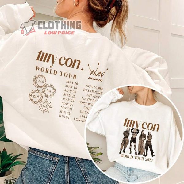 2023 Mamamoo World Tour Merch, Mamamoo Kpop Shirt, Mamamoo My Con Tour Shirt. Mamamoo Retro Tour Shirt. Mamamoo Hwasa Unisex Tee