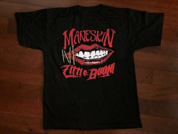2023 Maneskin Tour Concert Merch, Maneskin Little Buoni Shirt, Maneskin Loud Kids Gets Louder Tour 2023 T-Shirt, Maneskin European Tour 2023 T-Shirt