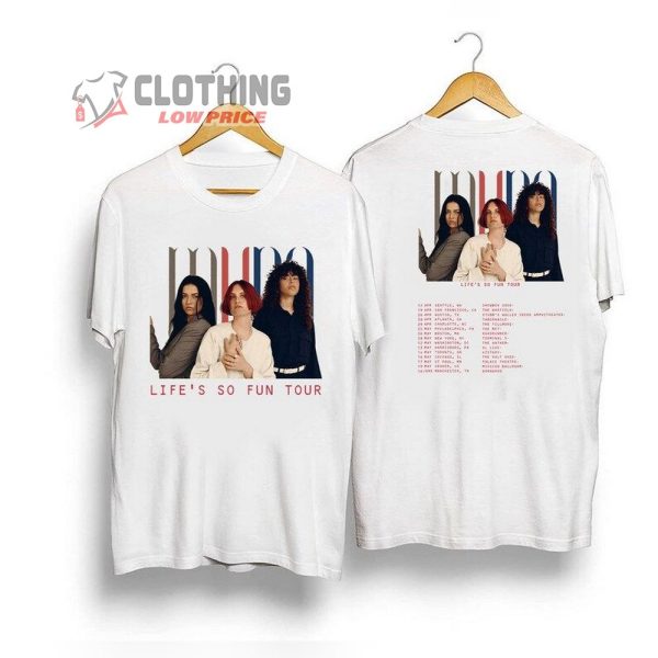 2023 Muna Band Life’S So Fun Tour Merch, Muna Band Shirt, Life’S So Fun Concert 2023 Shirt