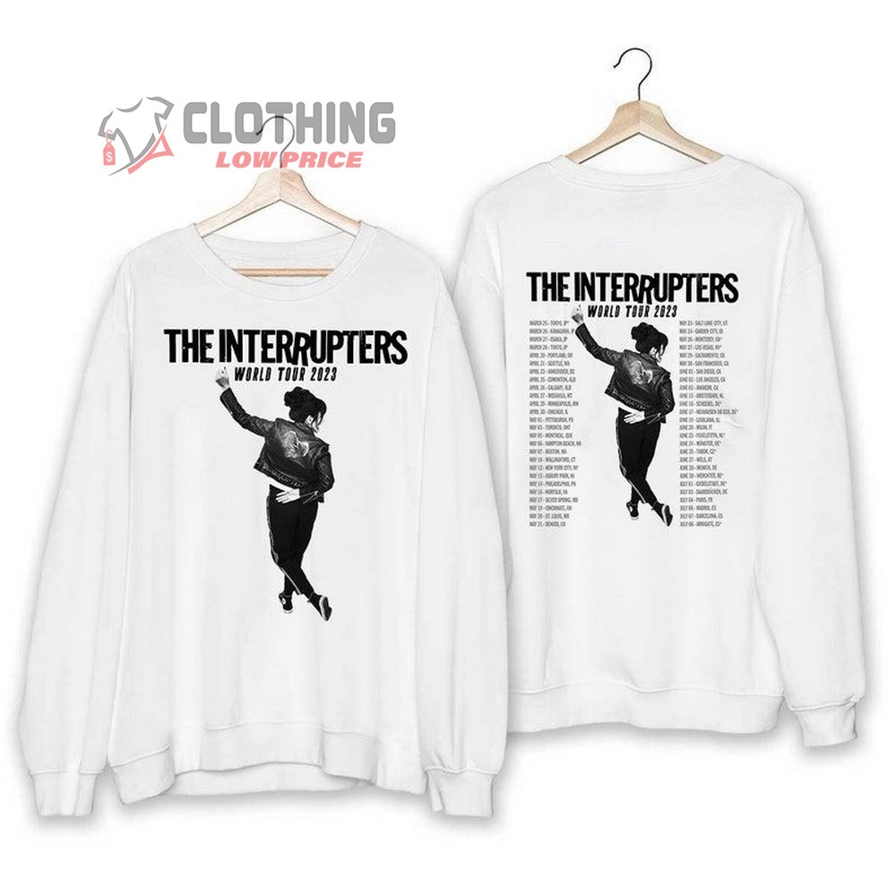 2023 The Interrupters World Tour Unisex Sweatshirt, The Interrupters Band Shirt, The Interrupters World Tour Shirt, The Interrupters Merch