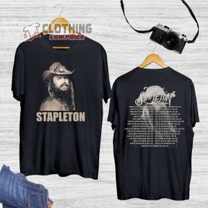 90S Vintage Chris Stapleton Shirt, Chris Stapleton American Show Tour Shirt, Chris Stapleton Country Music Tour Merch