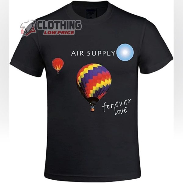 Air Supply Concert 2023 T- Shirt, Top40 Shirt Air Supply T- Shirt, Album- Cover Air Supply Shirt