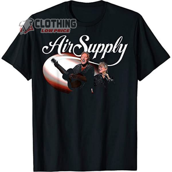 Air Supply Tour 2023 T- Shirt, Rare Air Supply T- Shirt, Air Supply Albums Merch T- Shirt