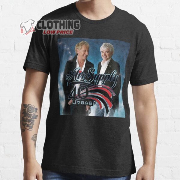 Air Supply Tour 2023 T- Shirt, Songs By Air Supply Shirt, Air Supply Songs List Merch, Air Supply Songs T- Shirt