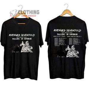 Avenged Sevenfold Life Is But A Dream Tour 2023 Shirt Avenged Sevenfold North American Band Shirt Avenged Sevenfold Tour 2023 Merch1