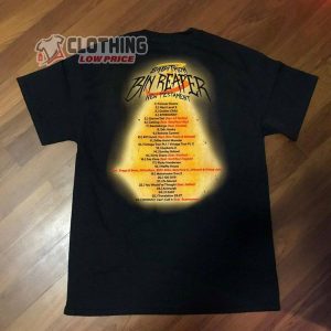 Babytron Bin Reaper 3 New Testament Album Tracklist Shirt Babytron Rapper T Shirt Babytron 2023 Tour Merch3