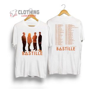 Bastille 2023 Tour Shirt, Bastille North American Tour Shirt, Bastille 2023 Tour Merch