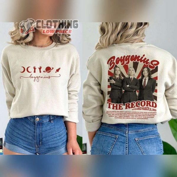 Boygenius 2 Sides Reset Tour 2023 Shirt, Boygenius Band Tour 2023 Sweatshirt, Reset Tour 2023 Merch