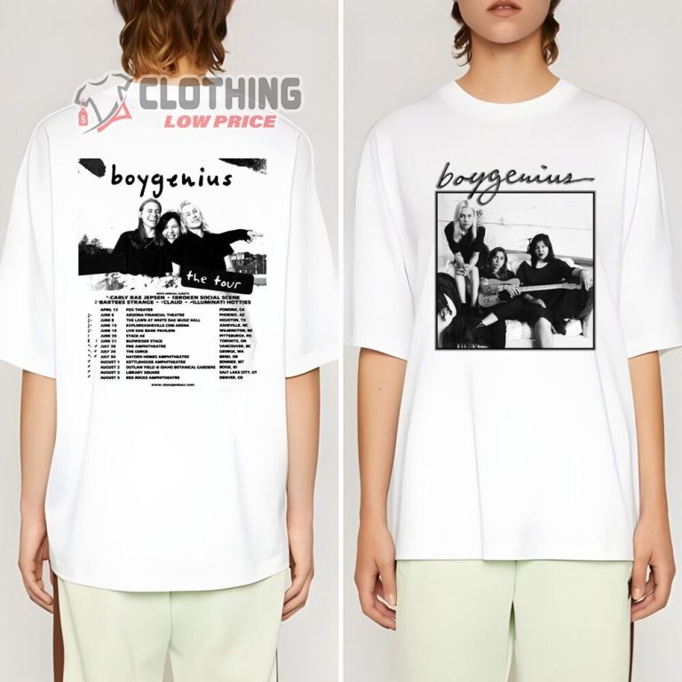 Boygenius Announce 2023 North American Tour Merch, Boygenius Band Shirt ...