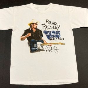 Brad Paisley Cotton Gift For Fan T- Shirt, Brad Paisley Tour 2023 Shirt, Brad Paisley Tour 2023 Shirt