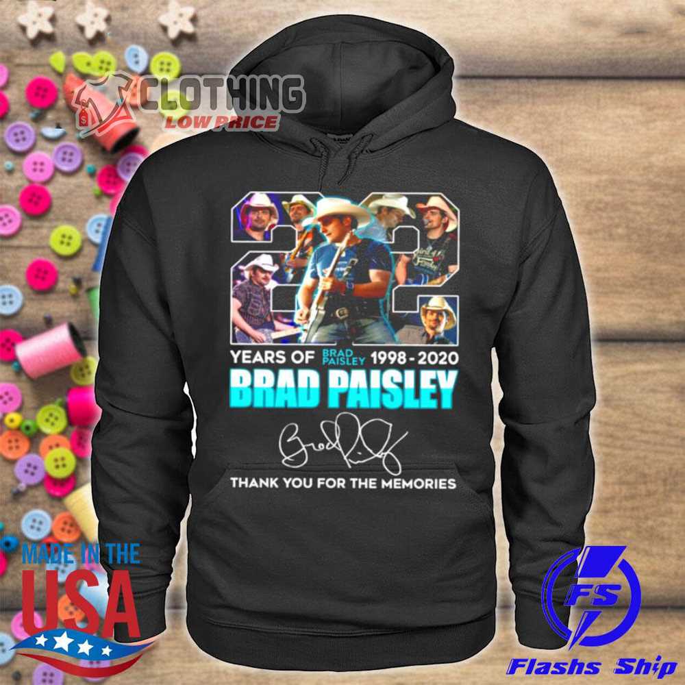 Brad Paisley Tour 2023 Shirt, Brad Paisley The Single Most Important ...