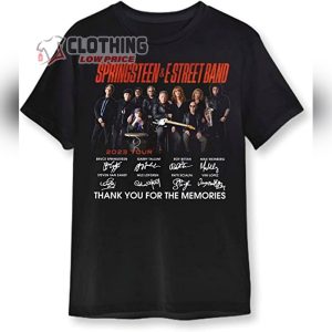 Bruce Springsteen 2023 Tour Dates Merch Springsteen E Street Band Tour 2023 Shirt E Street Band T Shirt