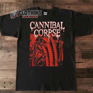 Cannibal Corpse Eu Uk Tour 2023 Merch Cannibal Corpse Tour 2023 Shirt Cannibal Corpse Metal Band 2023 Music Tour Dates T Shirt 3