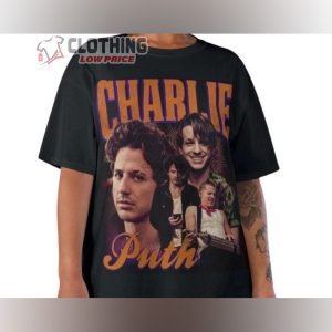 Charlie Puth Concert 2023 T- Shirt, Charlie Puth Shirt, Charlie Puth Graphic Tee Charlie Puth Music Tee, Charlie Puth Denver Merch