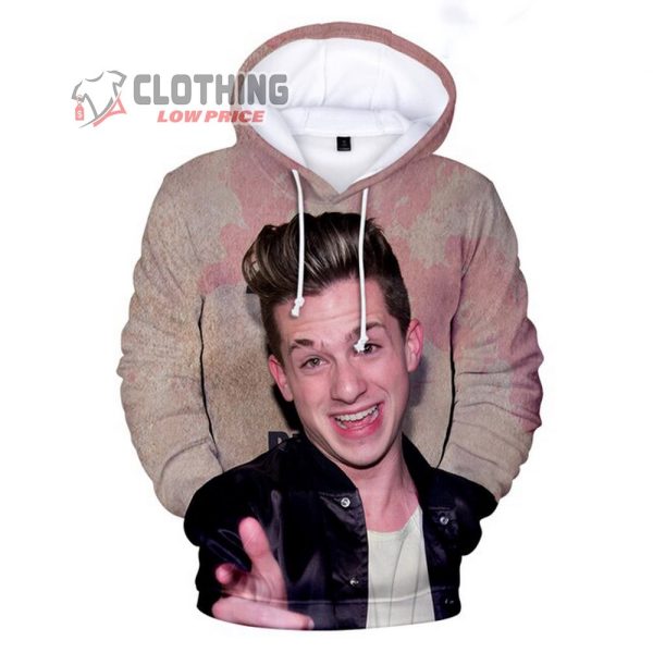 Charlie Puth Tour 2023 Hoodie, 2019 Impression 3d Charlie Puth Sweatshirt, Capuche Pour Homme Femmes Harajuku Sweatshirts