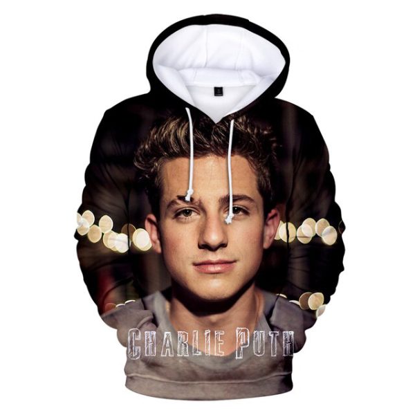 Charlie Puth Tour 2023 Hoodie, 2019 Impression 3d Charlie Puth Sweatshirt, Charlie Puth Tour 2023 Merch