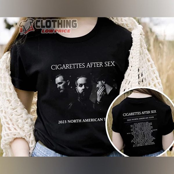 Cigarettes After Sex 2023 North American Tour T- Shirt, Cigarettes After Sex Tour 2023 Hoodie, Cigarettes After Sex Concert 2023 T- Shirt