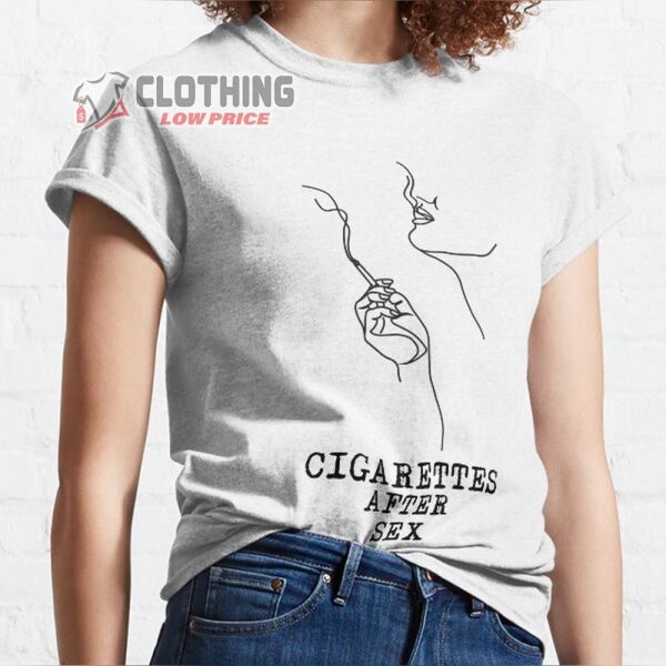 Cigarettes After Sex Cry Album T- Shirt, Cigarettes After Sex Concert 2023 T- Shirt, Cigarettes After Sex Tour 2023 T- Shirt