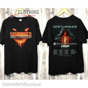 Disturbed Take Back Your Life Tour 2023 Hoodie, Disturbed Life Tour ...