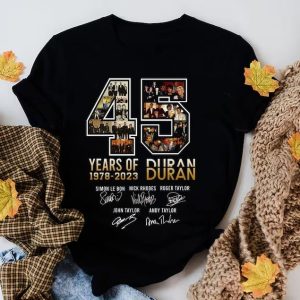 Duran Duran 45 Years Anniversary Merch, Duran Duran Band Live Concert Tee Shirt, Duran Duran Tour 2023 T-Shirt, Duran Duran Tee