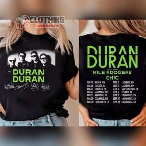 Duran Duran Future Past Tour 2023 Shirt, Duran Duran Tour 2023 Shirt, Duran Duran Merch