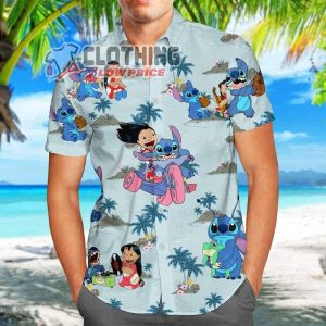 Funny Stitch And Lilo Hawaiian Shirt Nani Casting 2