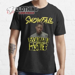 Fx Snowfall Franklin Saint Characters Shirt, Snowfall Hulu Final Season 6 Merch