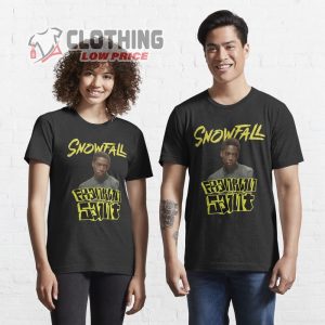 Fx Snowfall Franklin Saint Characters Shirt Snowfall Hulu Final Season 6 Merch 3